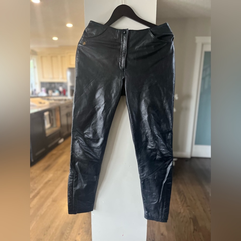 Harley Davidson genuine leather trousers